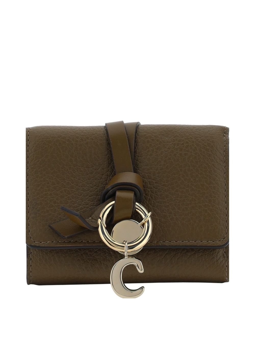 Chloé Alphabet 钱包 - 褐色