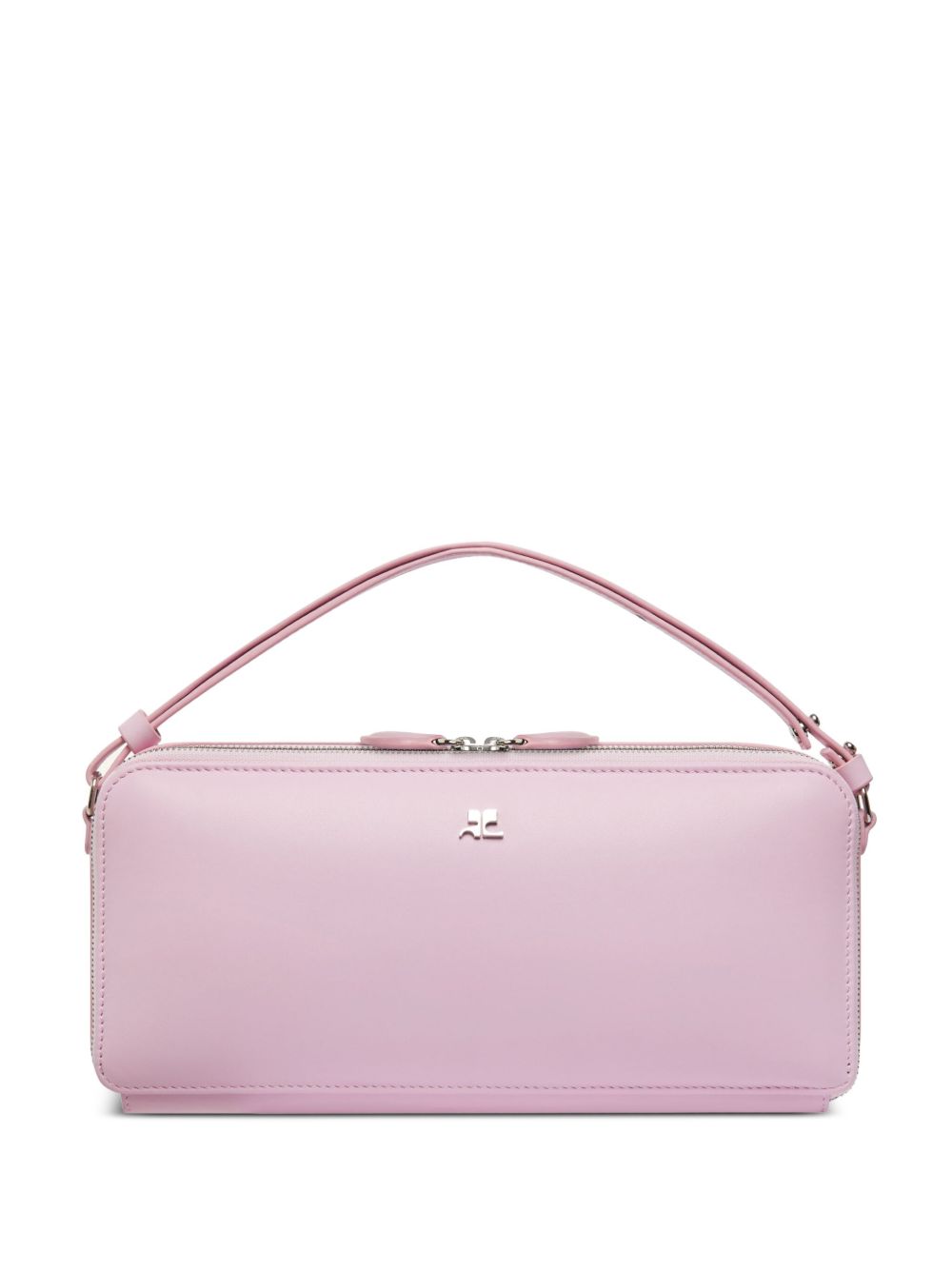 Courrèges Cloud logo标牌单肩包 - 粉色