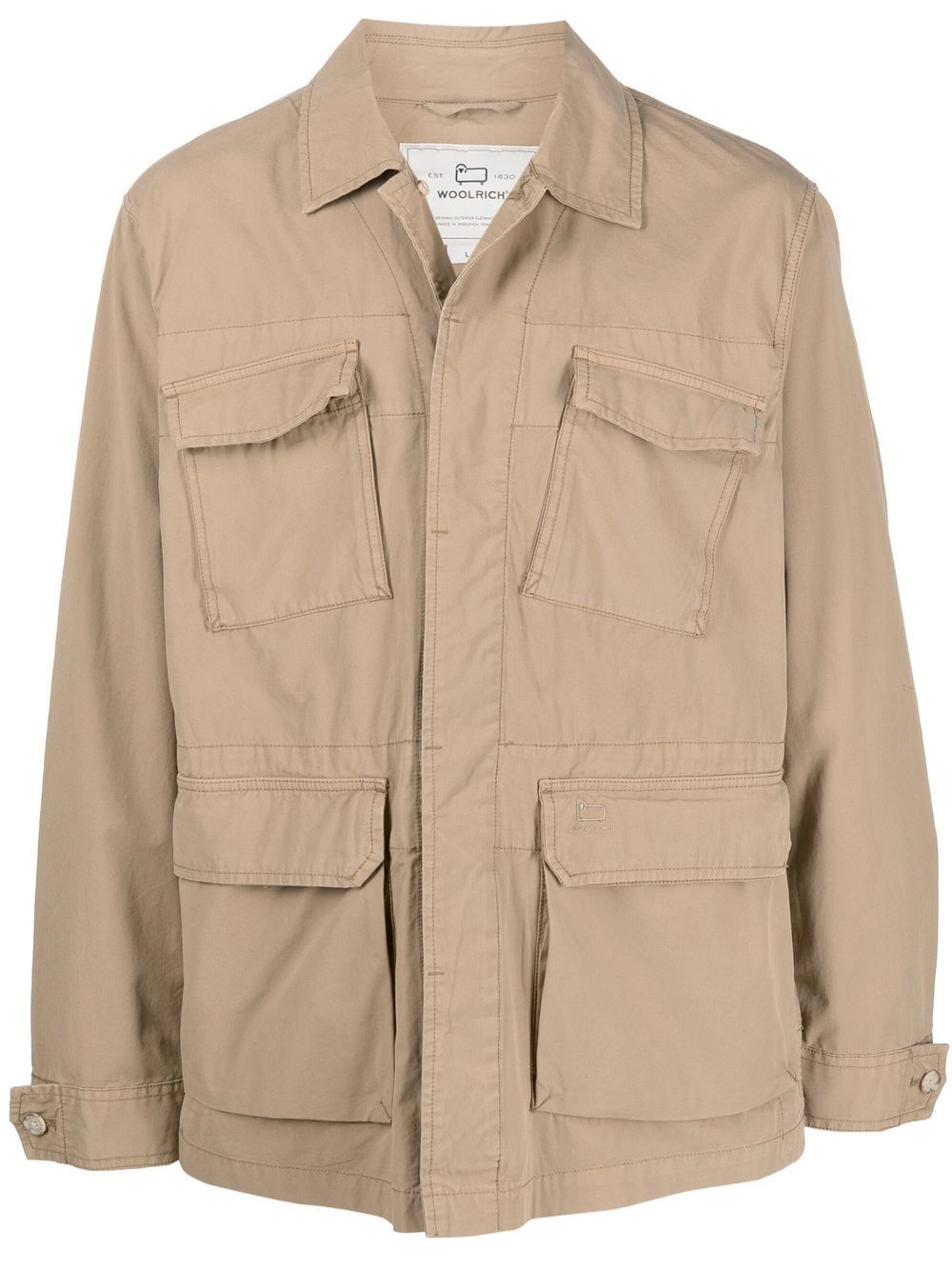 Woolrich Crew Field 棉夹克 - 褐色