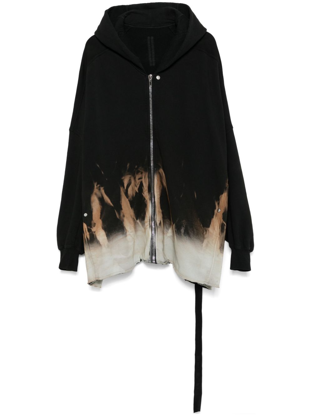 Rick Owens DRKSHDW Jumbo Peter 连帽衫 - 黑色