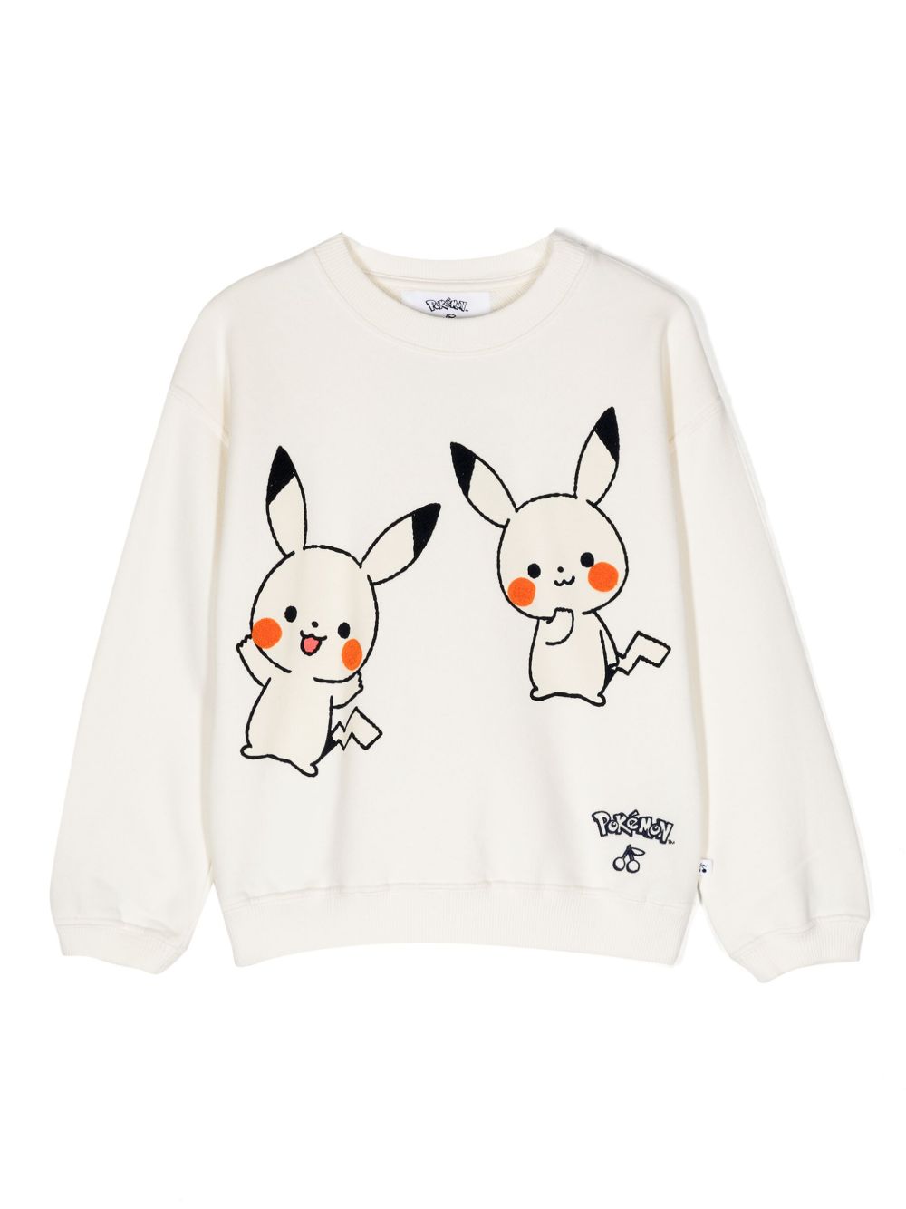 Bonpoint x Pokémon 棉卫衣 - 白色