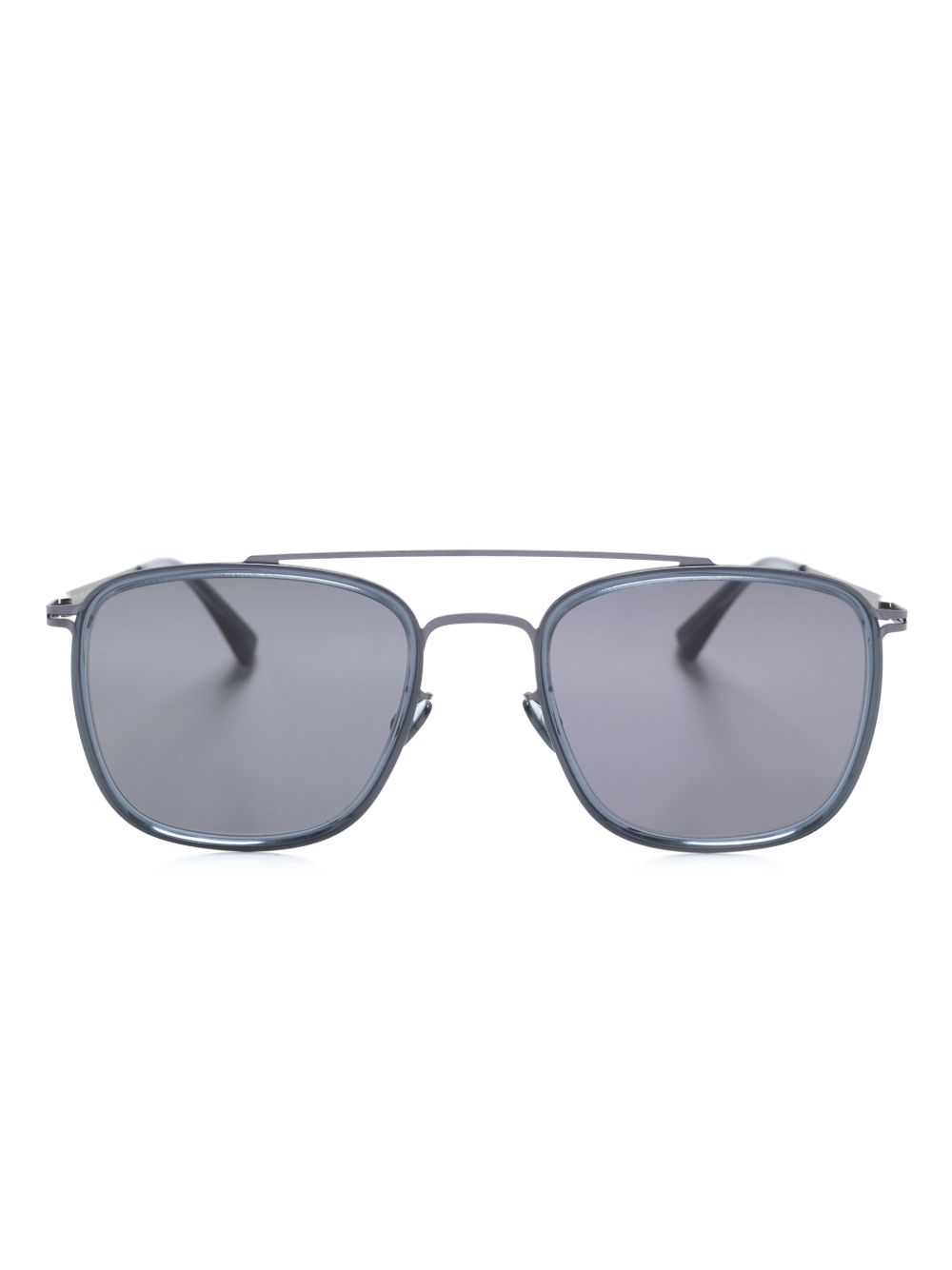Mykita Jeppe 方框太阳眼镜 - 蓝色