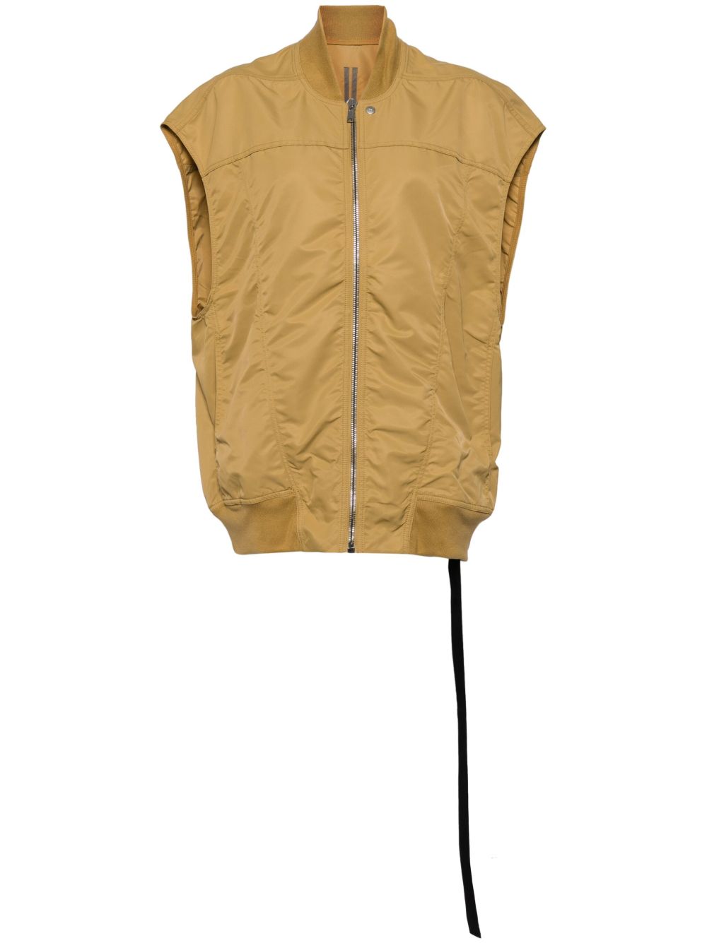 Rick Owens DRKSHDW 棒球衫领夹克 - 褐色
