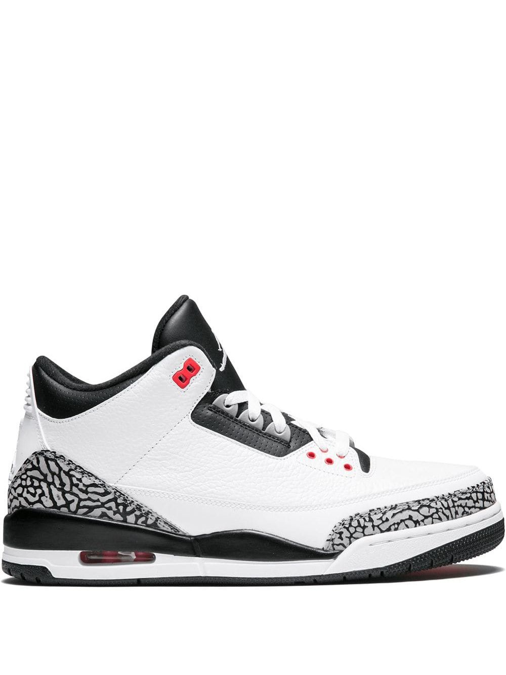 Jordan Air Jordan 3 Retro运动鞋 - 白色