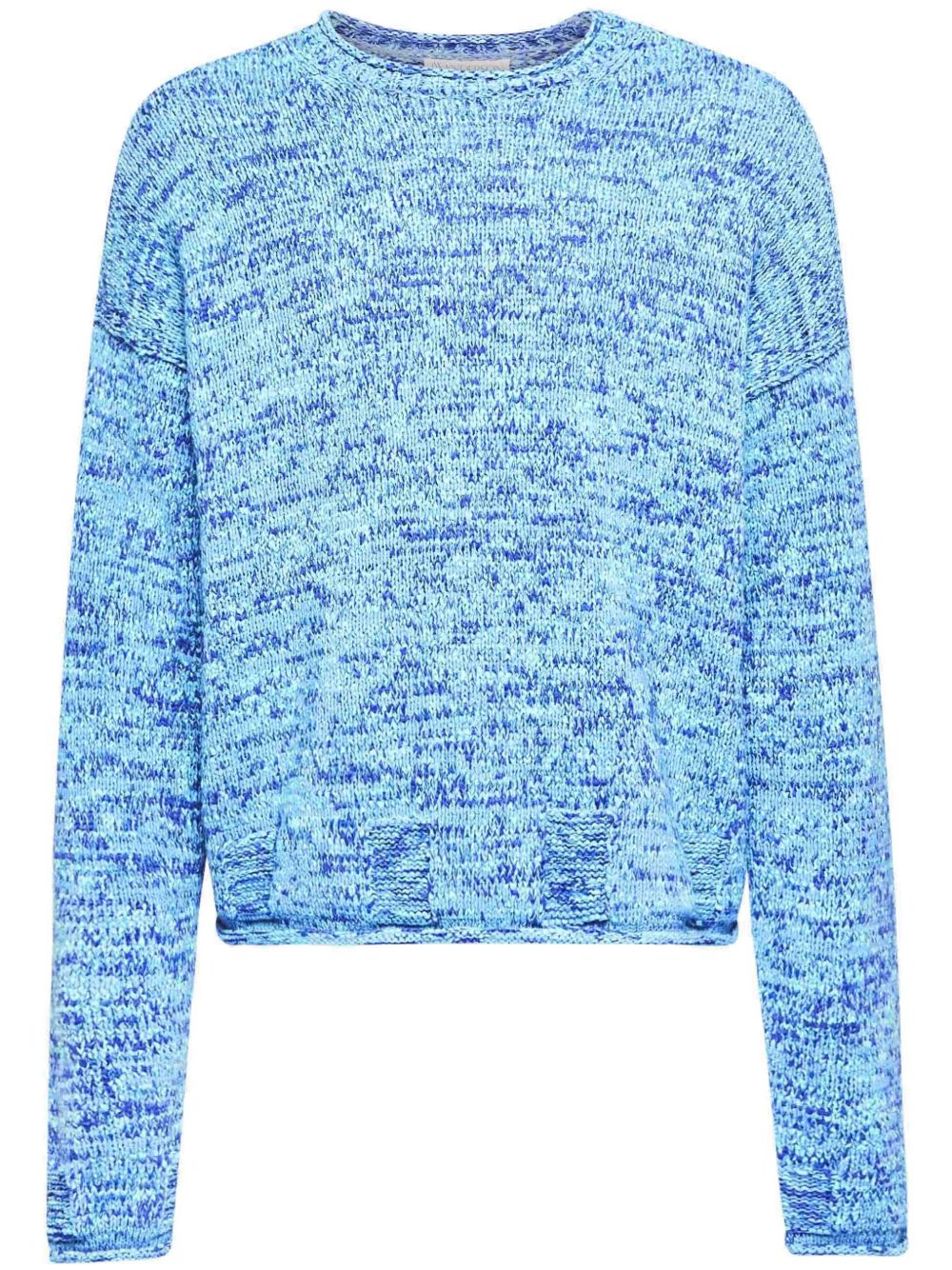 JW Anderson Space Dye 毛衣 - 蓝色