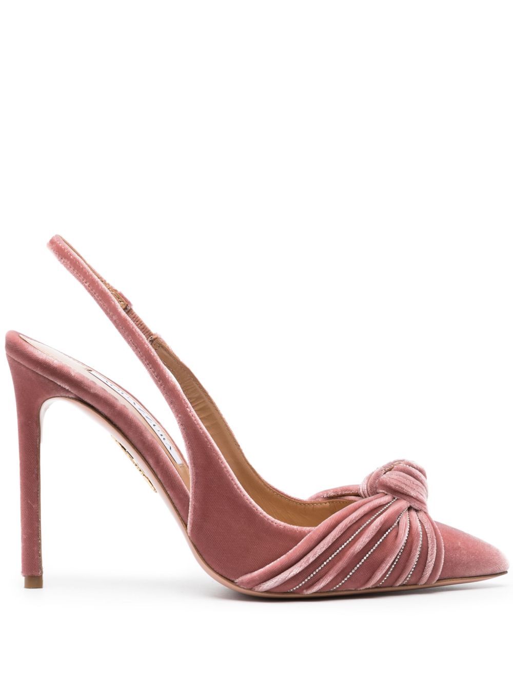 Aquazzura Atelier 裹踝高跟鞋 - 粉色