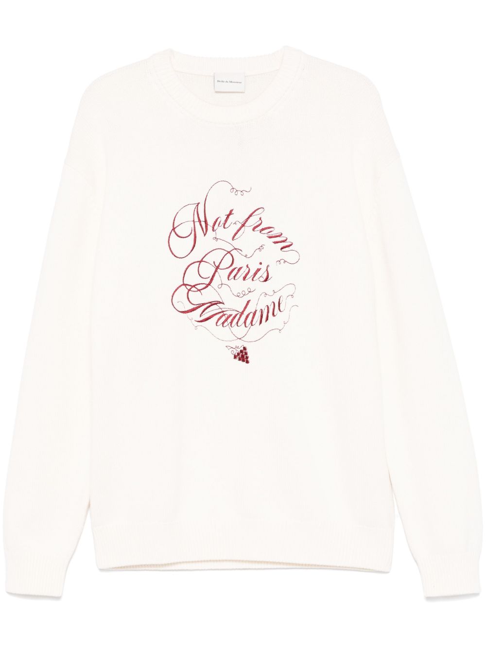Drôle De Monsieur Le Slogan Vignes 毛衣 - 中性色