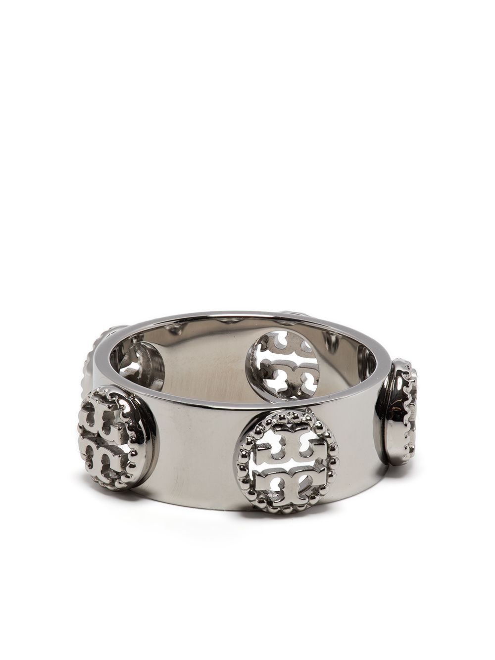 Tory Burch Miller Stud 戒指 - 银色