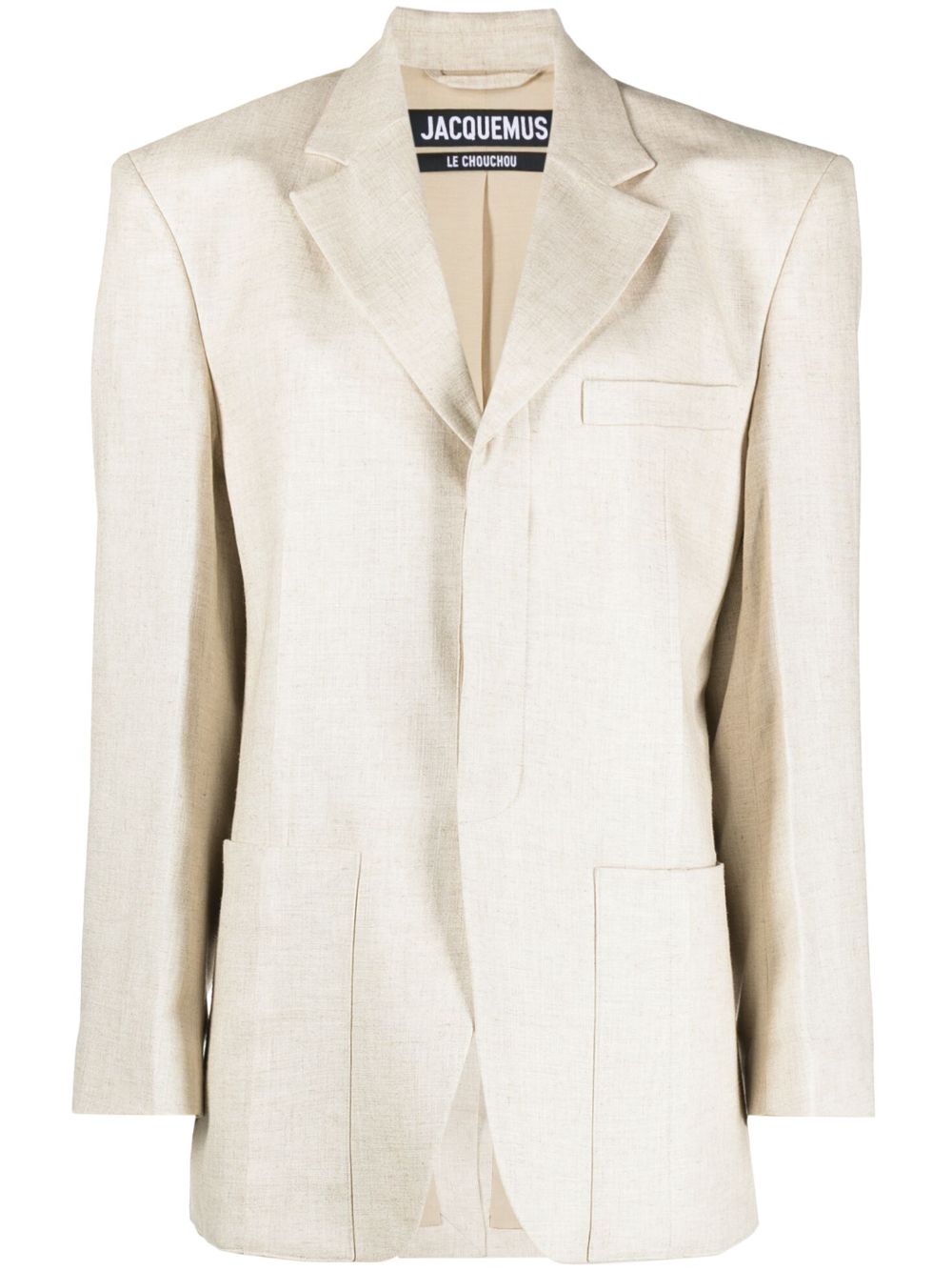 Jacquemus La Veste D'Homme 单排扣西装夹克 - 中性色