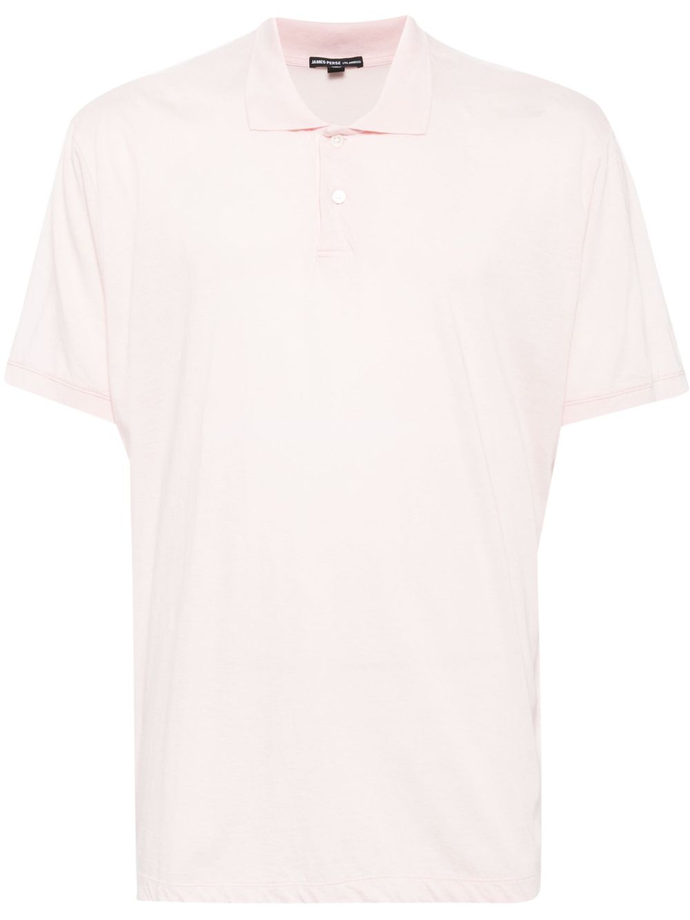 James Perse Luxe Lotus polo衫 - 粉色
