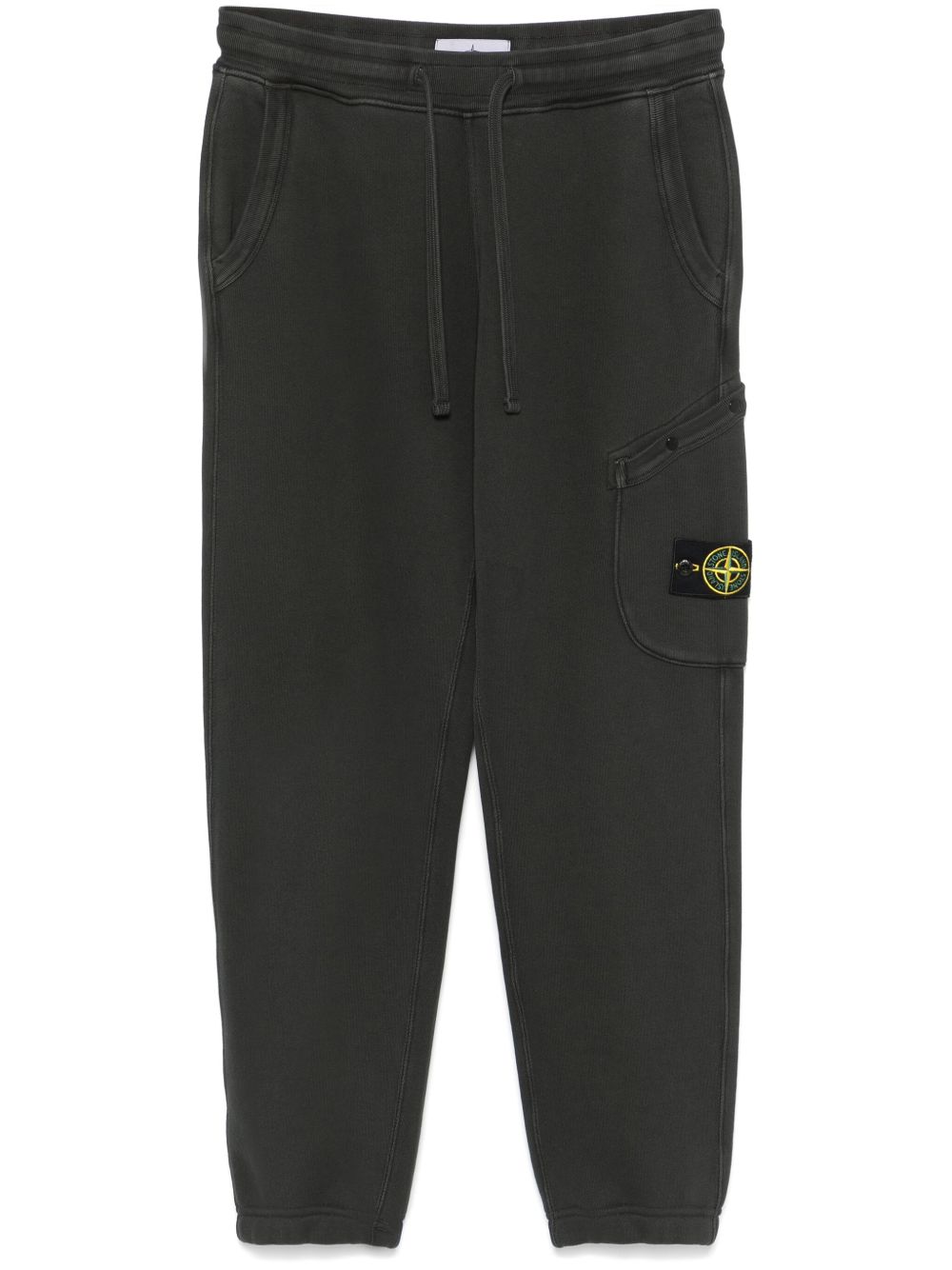 Stone Island 罗盘徽章运动裤 - 灰色