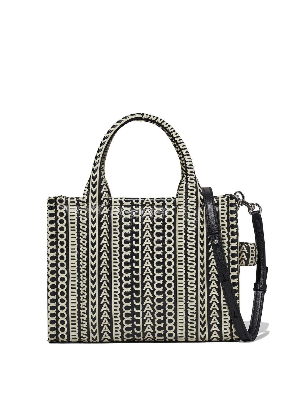 Marc Jacobs The Monogram Leather Tote 小号托特包 - 黑色