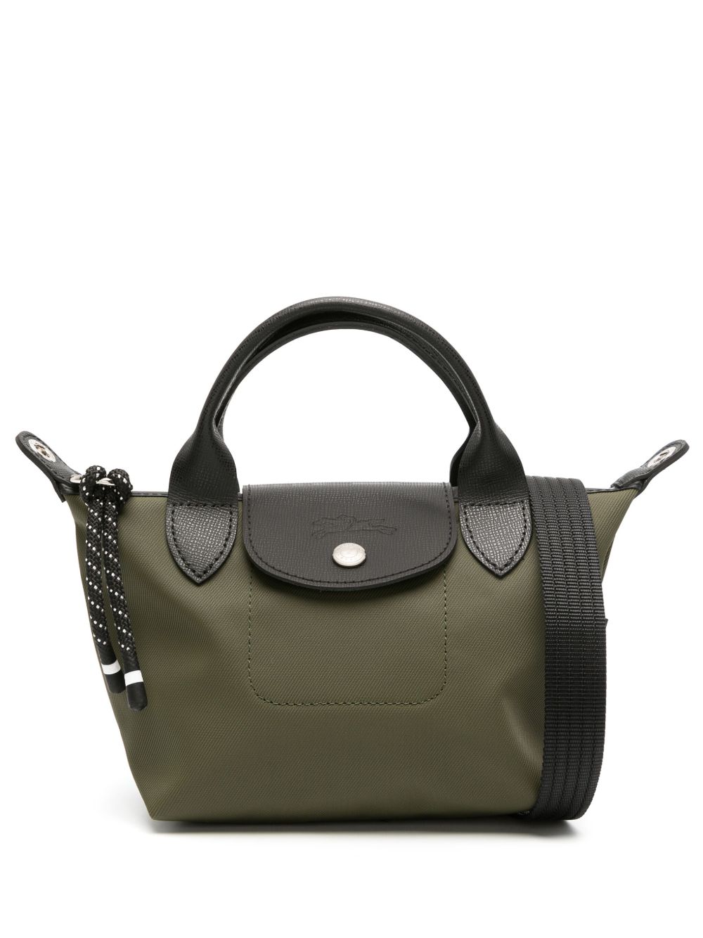 Longchamp Le Pliage Energy 迷你手提包 - 绿色