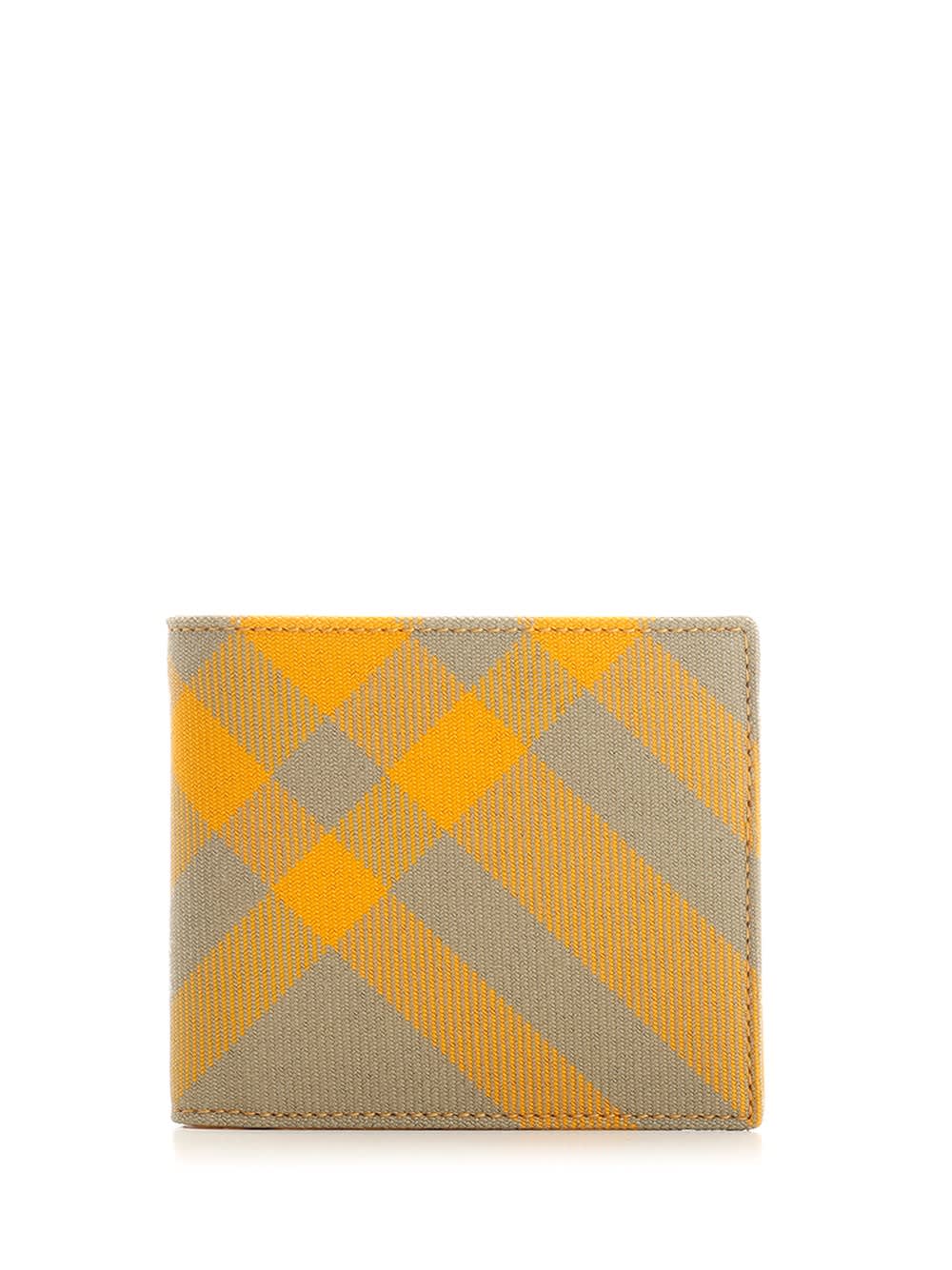 Burberry 羊毛皮革钱包