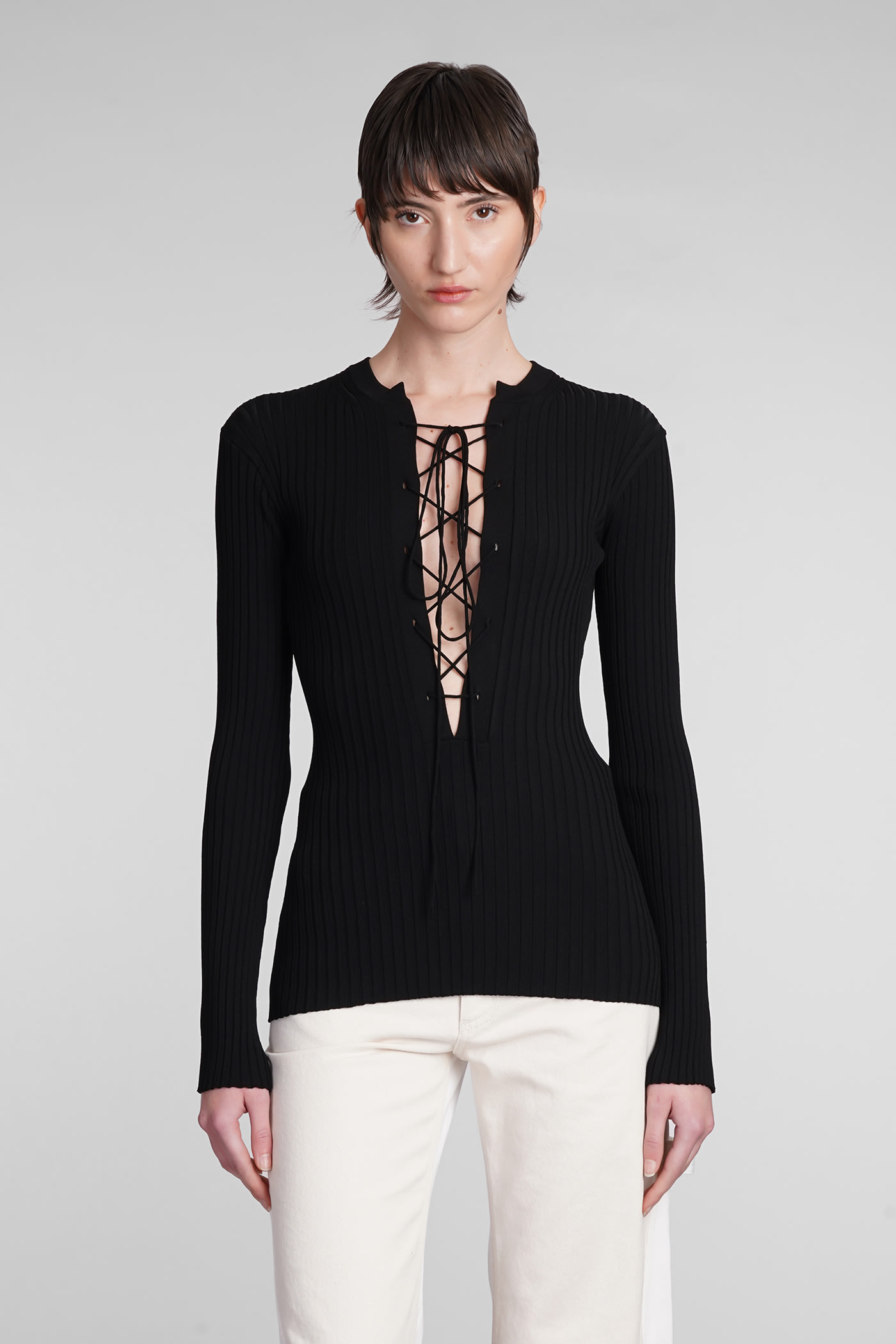 Stella McCartney Topwear In Black Viscose