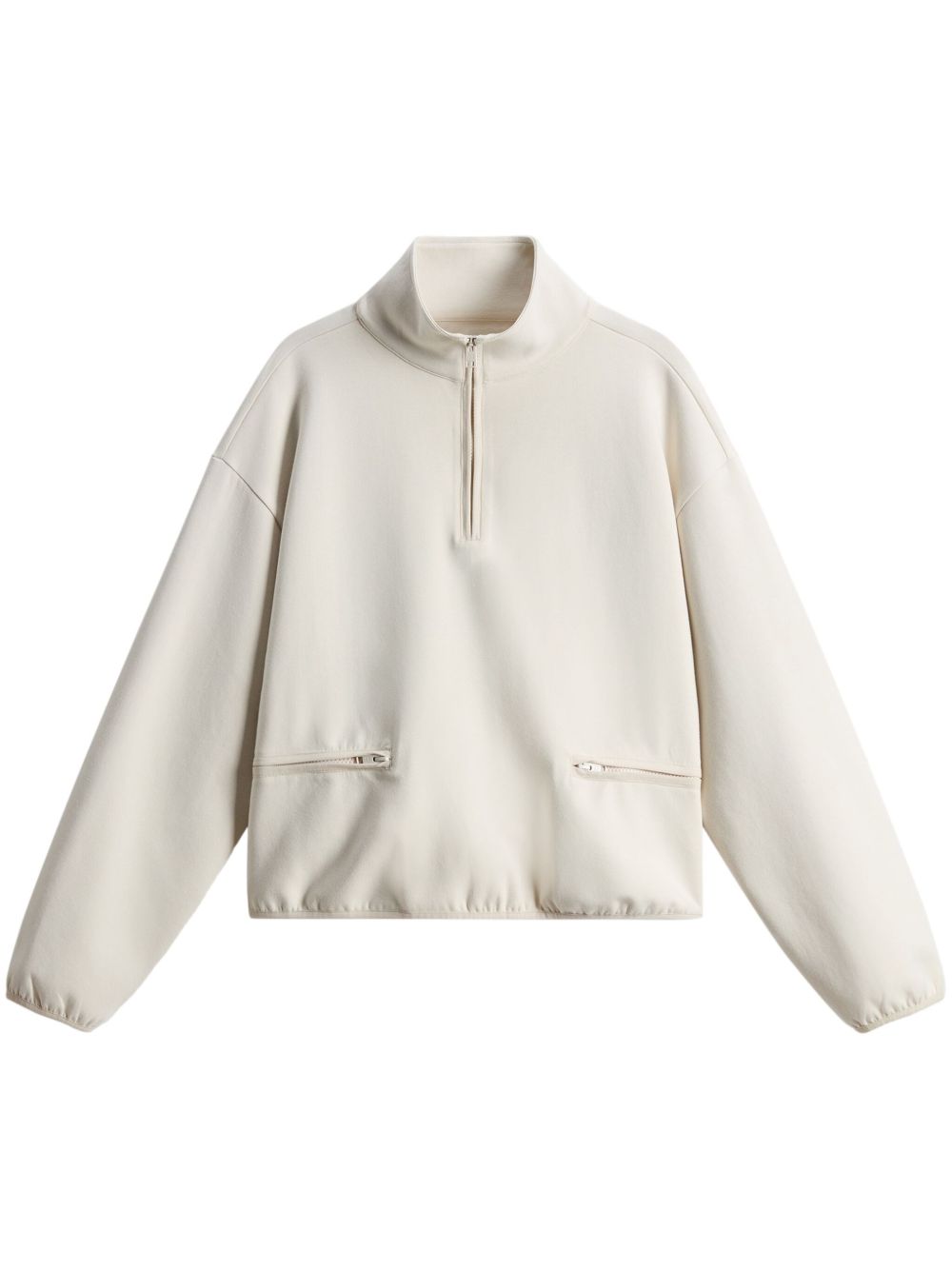 Woolrich 抓绒拉链卫衣 - 中性色