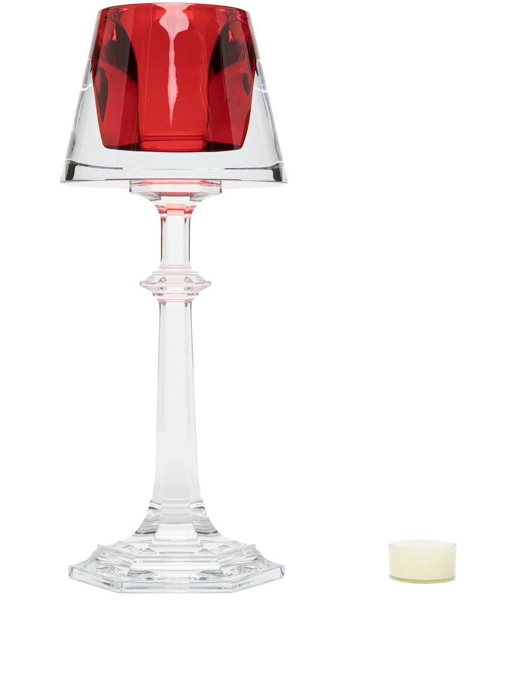 Baccarat Harcourt My Fire 烛台（32厘米） - 白色