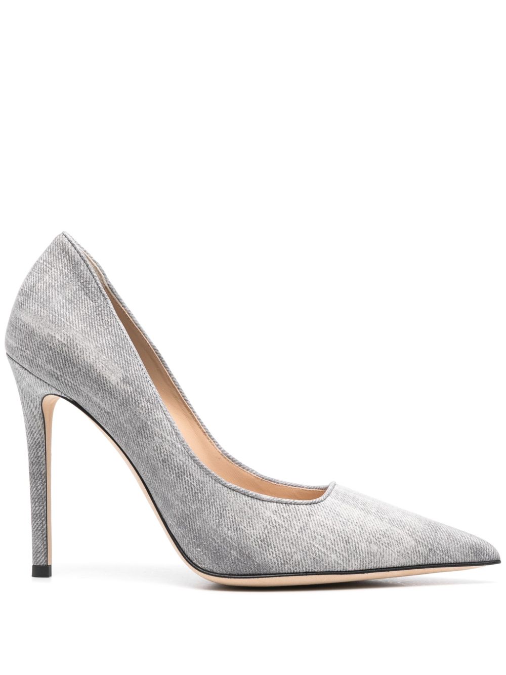 Ermanno Scervino Seulgi 高跟鞋（10.5厘米） - 灰色