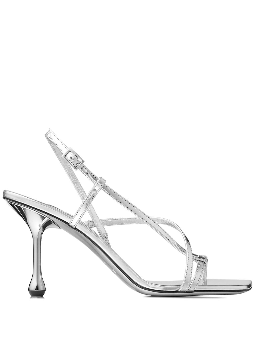 Jimmy Choo Etana 高跟凉鞋 - 银色