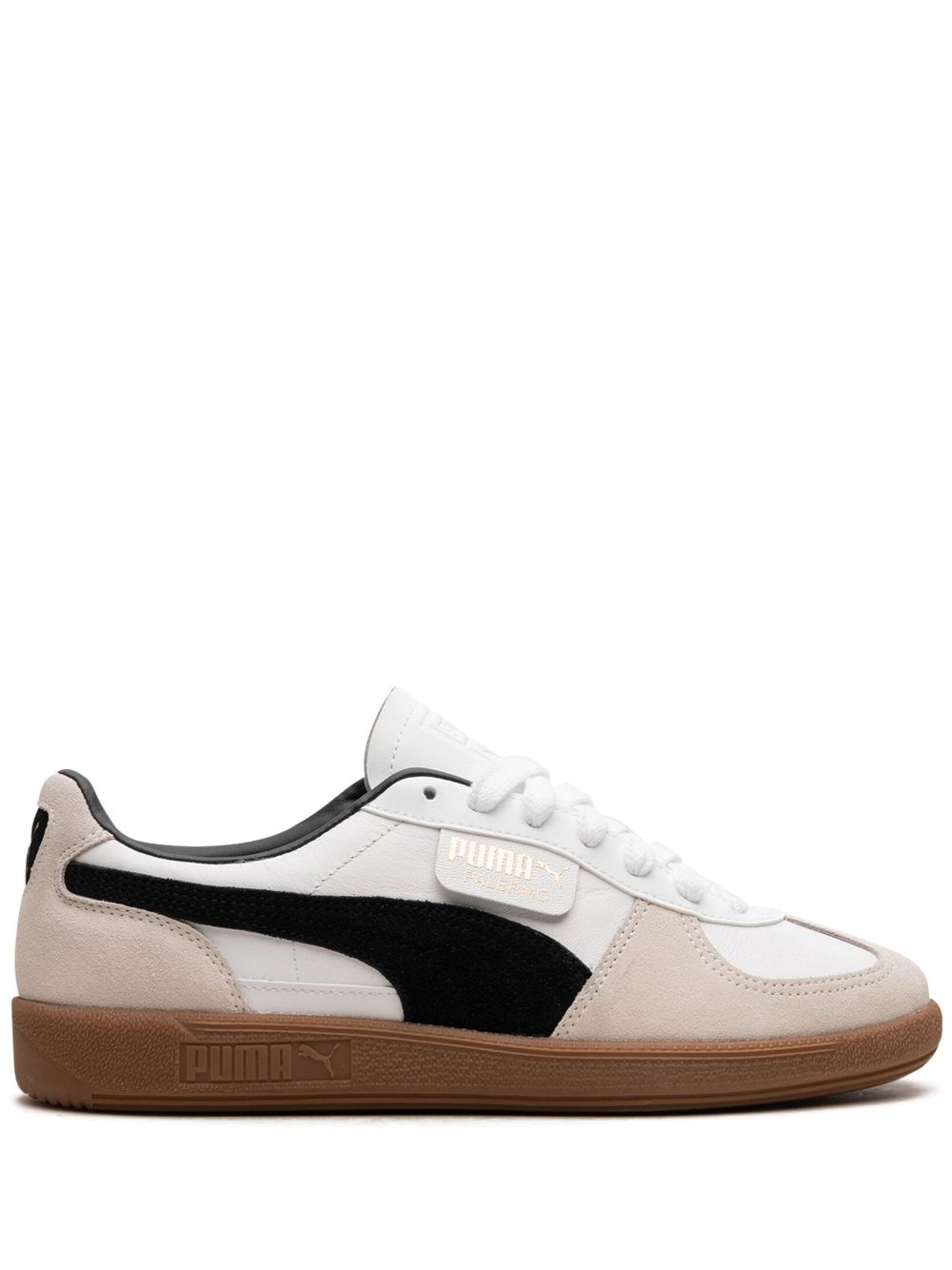 PUMA Palermo Puma White/Vapor Gray/Gum 运动鞋 - 白色