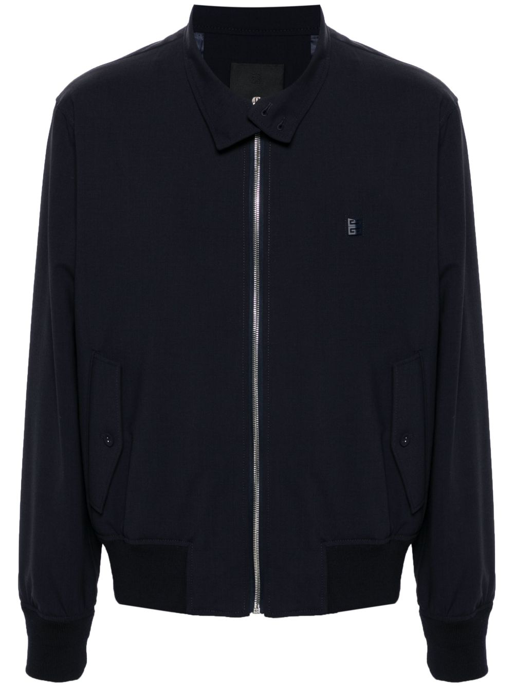 Givenchy 4G Harrington 飞行员夹克 - 蓝色