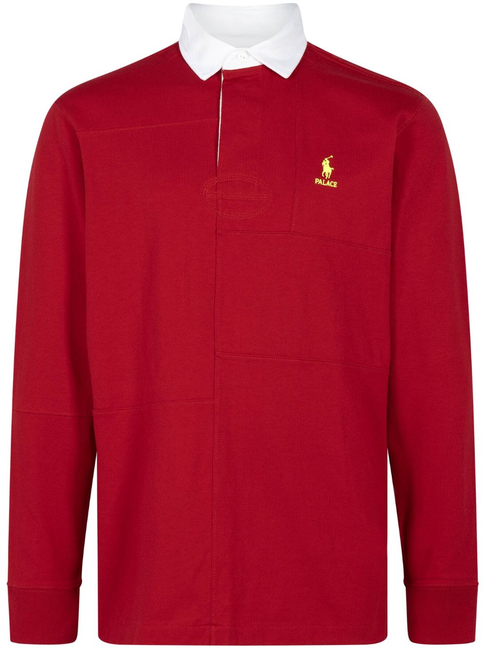 Palace x Ralph Lauren 橄榄球衬衫 - 红色