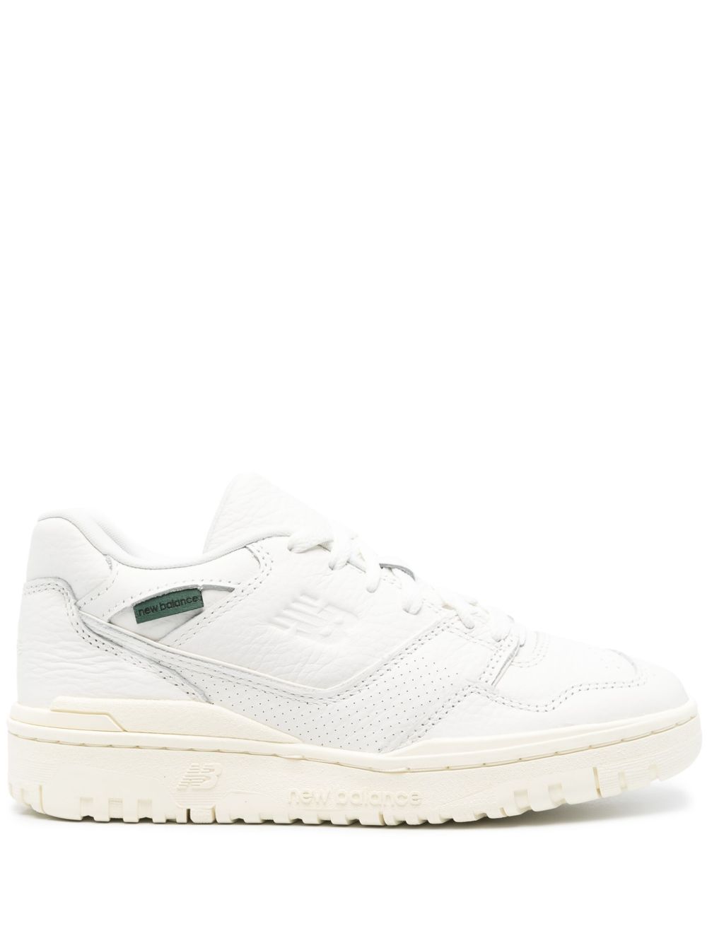 New Balance 550 皮质运动鞋 - 白色