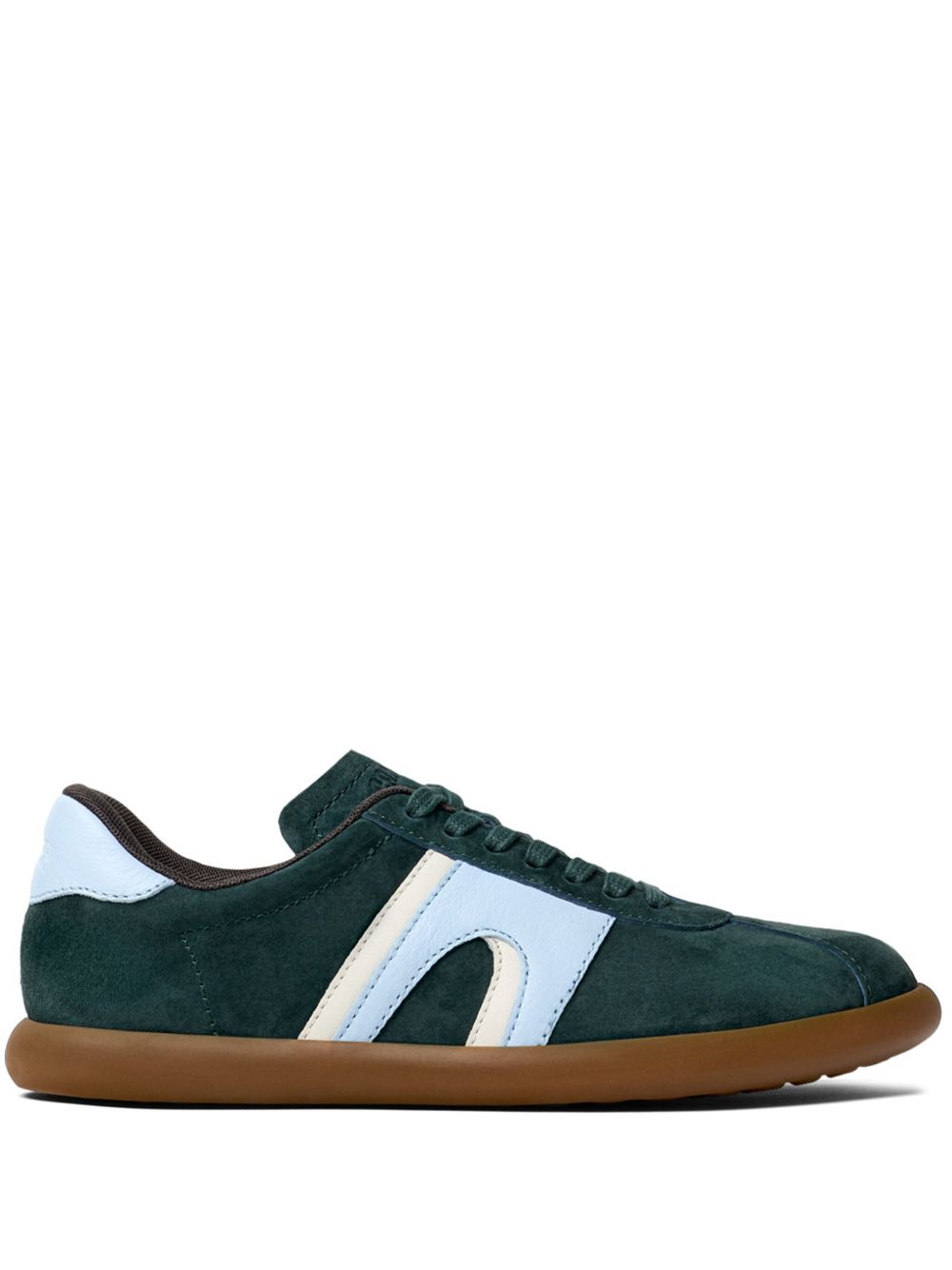 Camper Pelotas Soller 绒面皮运动鞋 - 绿色