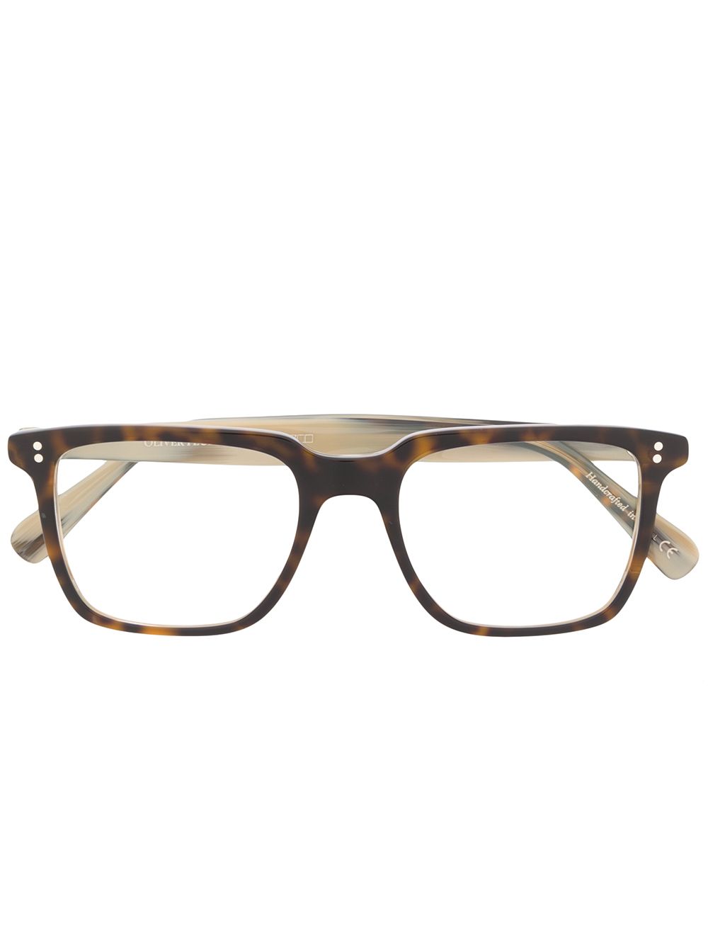 Oliver Peoples Lachman 眼镜 - 褐色
