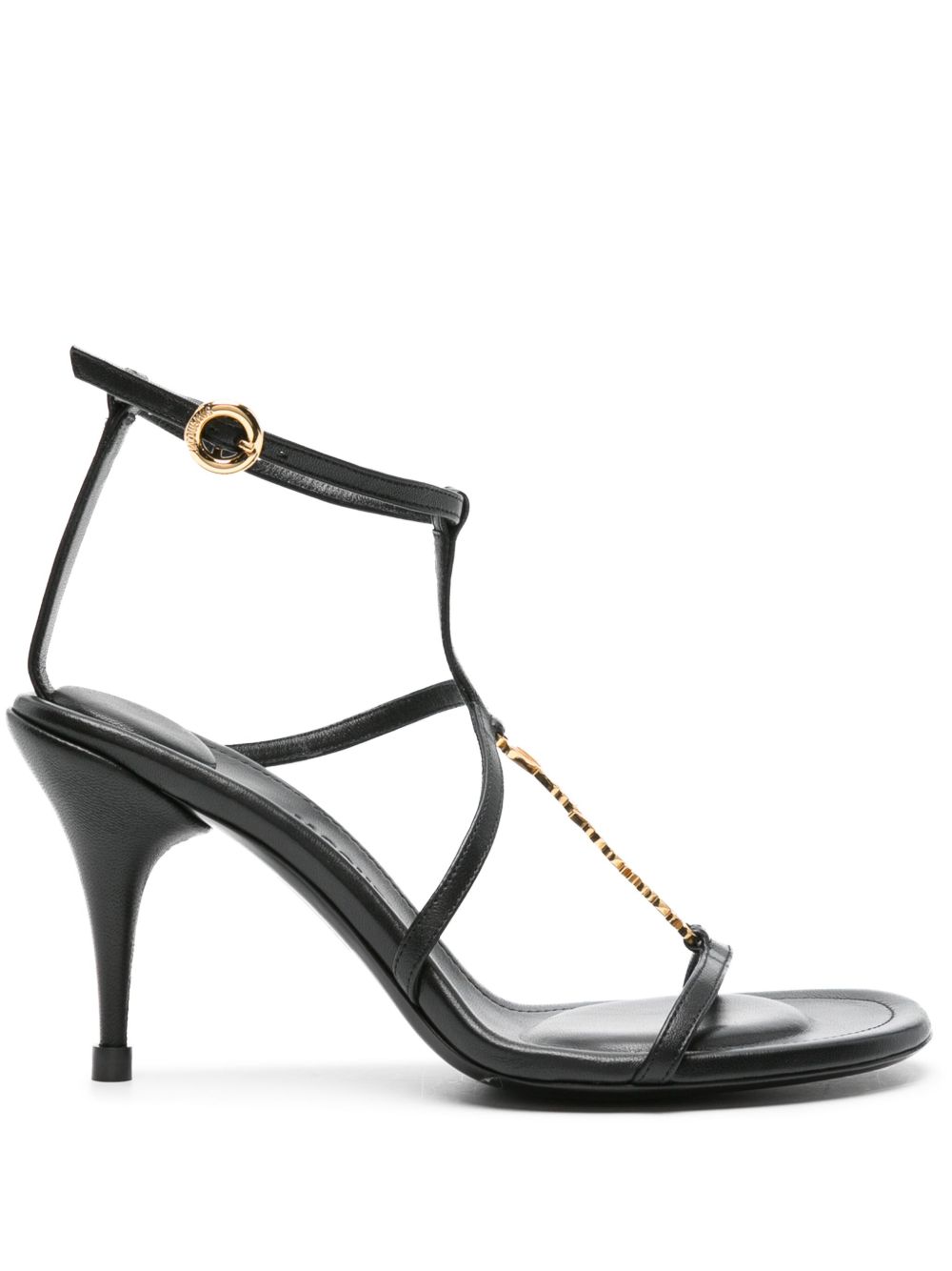 Jacquemus Les Sandales Pralu 高跟凉鞋 - 黑色