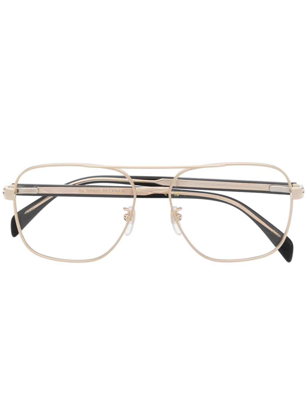 Eyewear by David Beckham 飞行员眼镜 - 金色