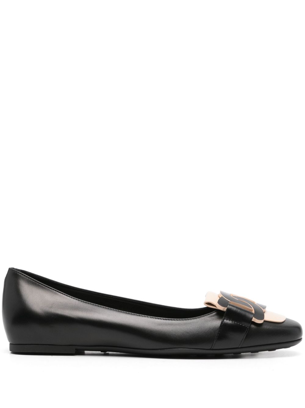 Tod's Kate 平底鞋 - 黑色