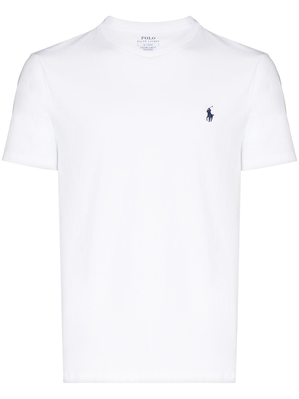 Polo Ralph Lauren logo刺绣T恤 - 白色