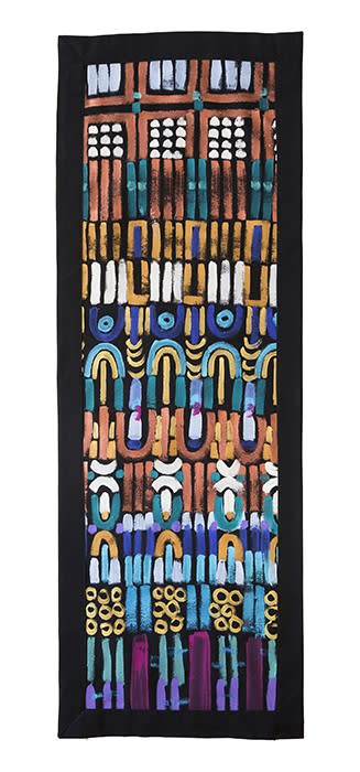 Le Botteghe su Gologone Tapestries Handpainted Colores 50x145 Cm