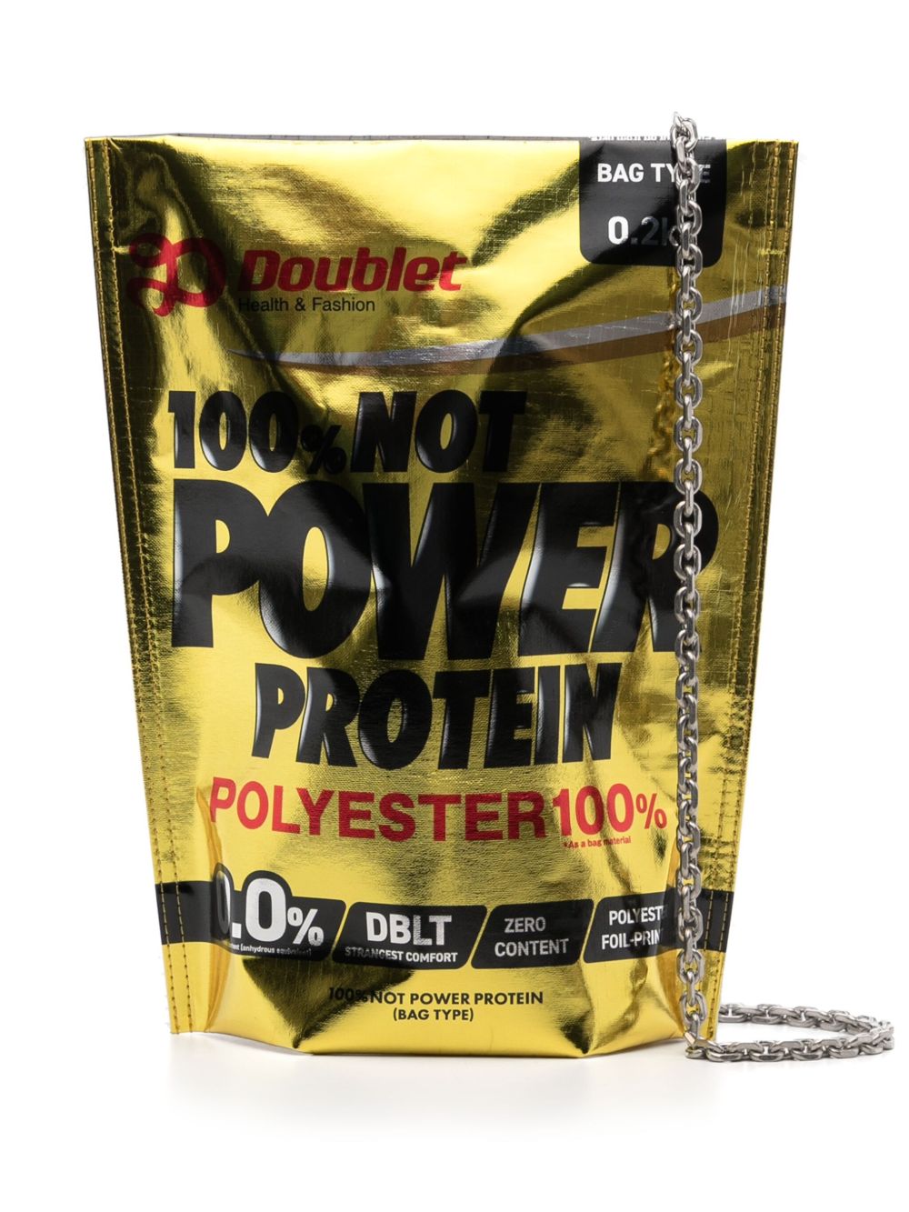 Doublet Not Protein 单肩包 - 黄色