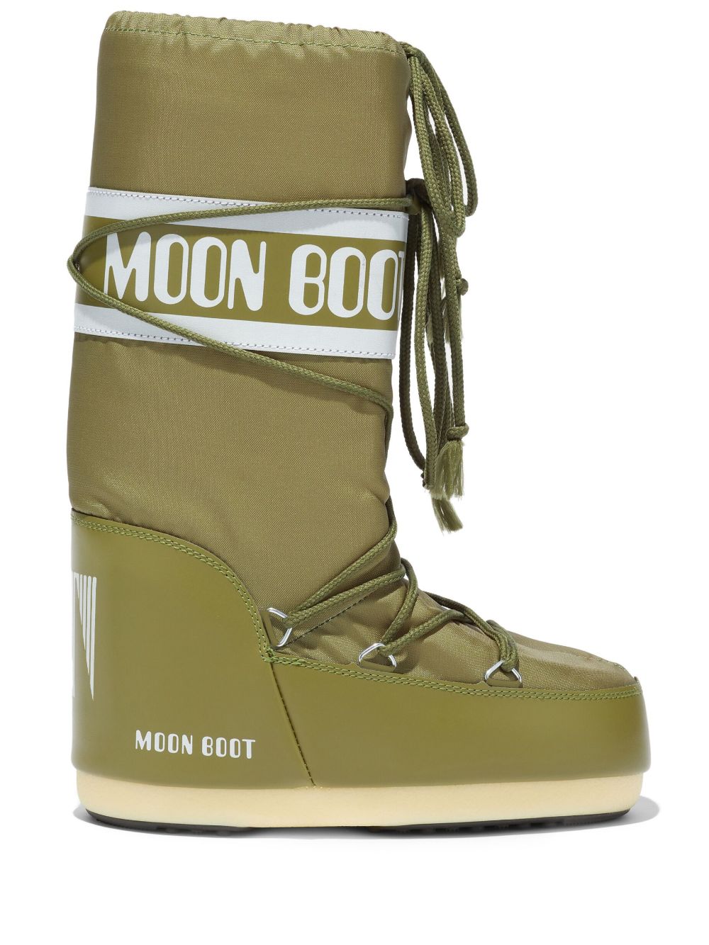 Moon Boot ICON尼龙高筒雪地靴 - 绿色