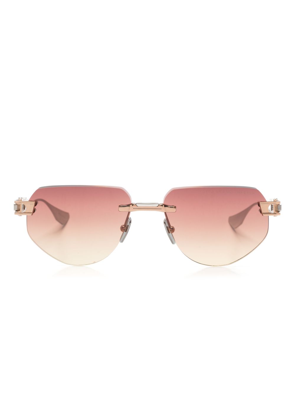 Dita Eyewear Grand-Imperyn 几何形镜框太阳眼镜 - 中性色