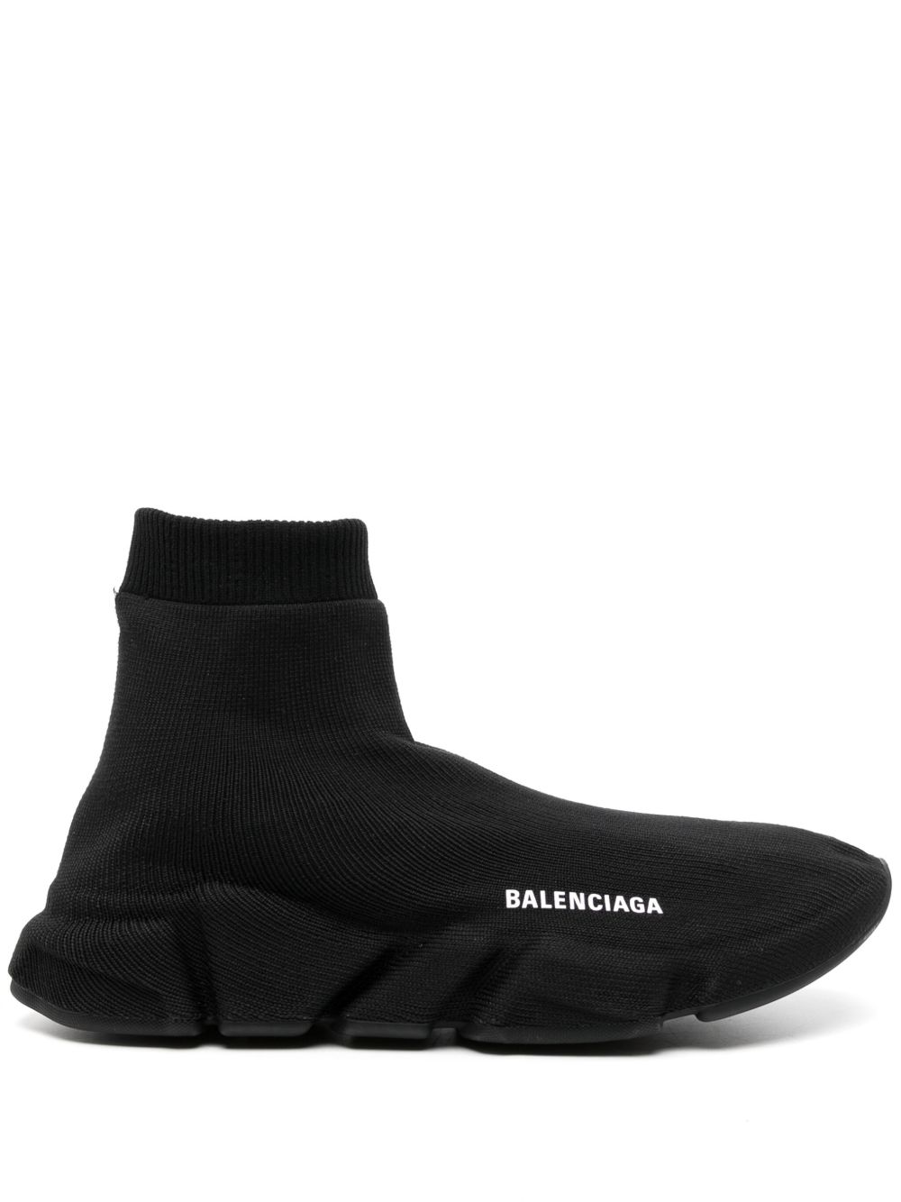 Balenciaga Speed 袜式运动鞋 - 黑色
