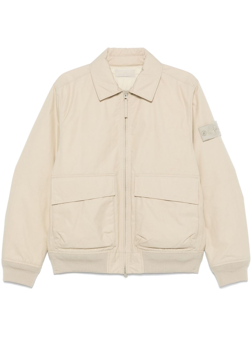 Stone Island 罗盘徽章夹克 - 中性色