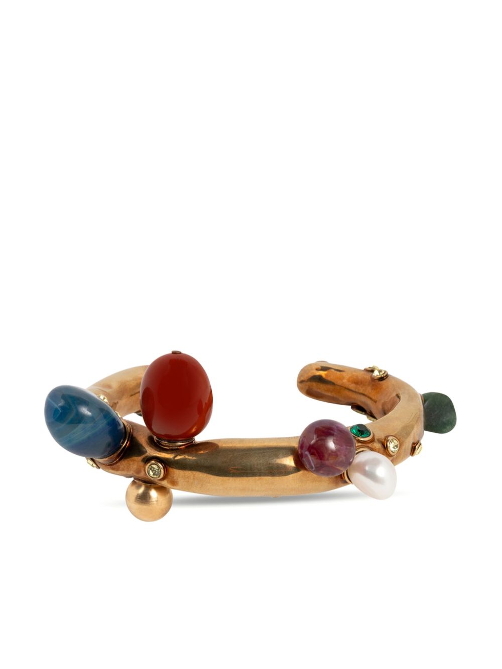 DRIES VAN NOTEN 珠饰手镯 - 金色