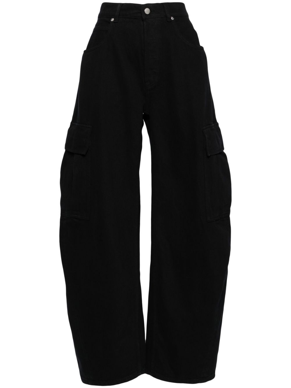 Alexander Wang 低腰工装牛仔裤 - 黑色