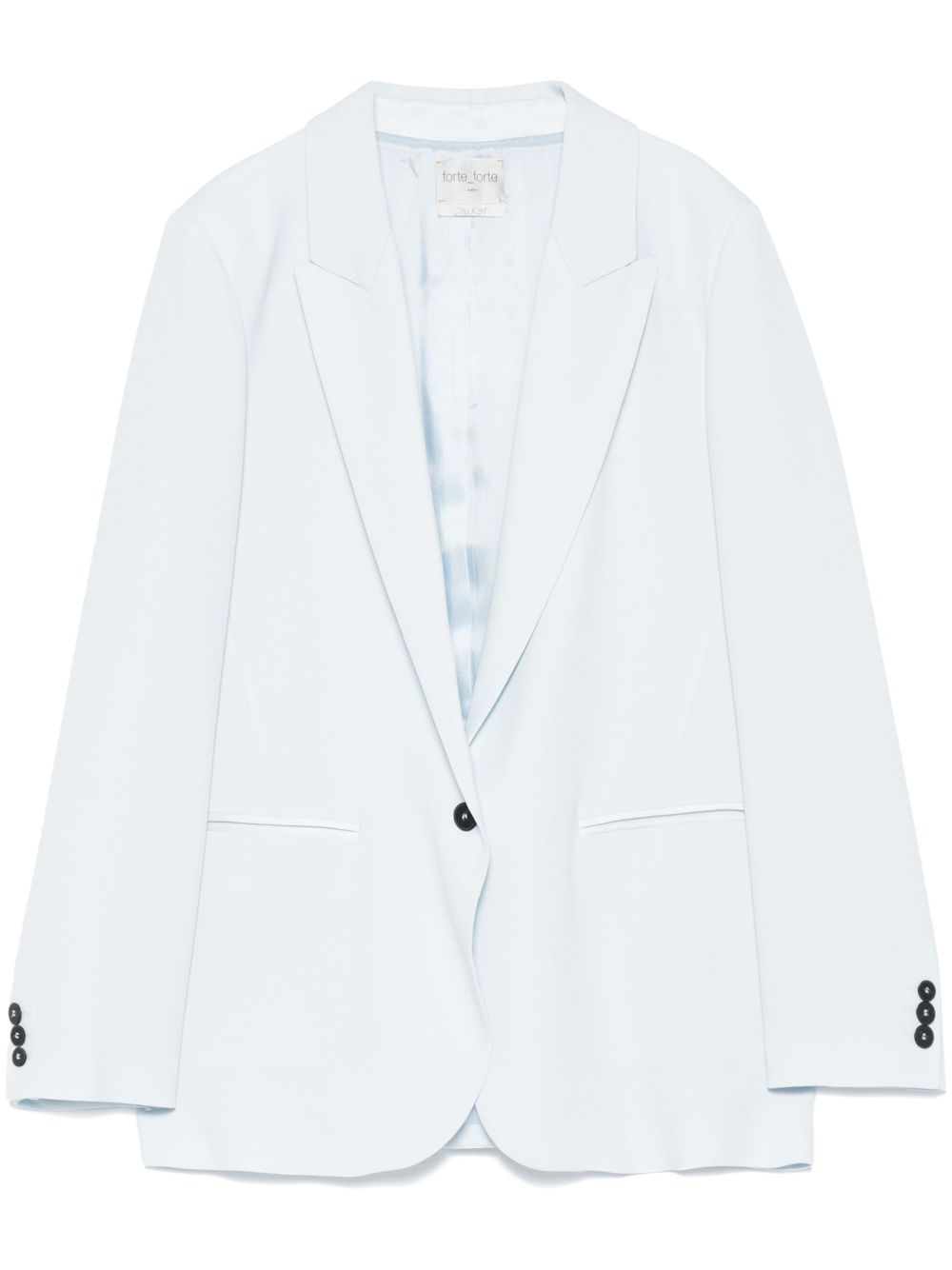 Forte Forte crepe blazer - 蓝色