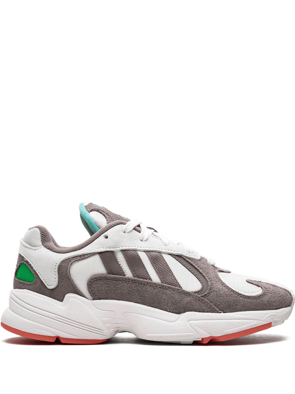 adidas Yung-1低帮运动鞋 - 蓝色