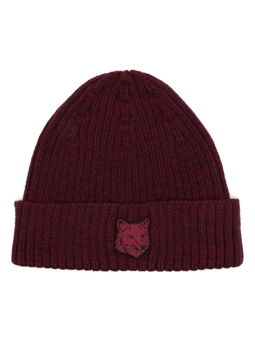 Maison Kitsuné Bold Fox Head 套头帽 - 红色