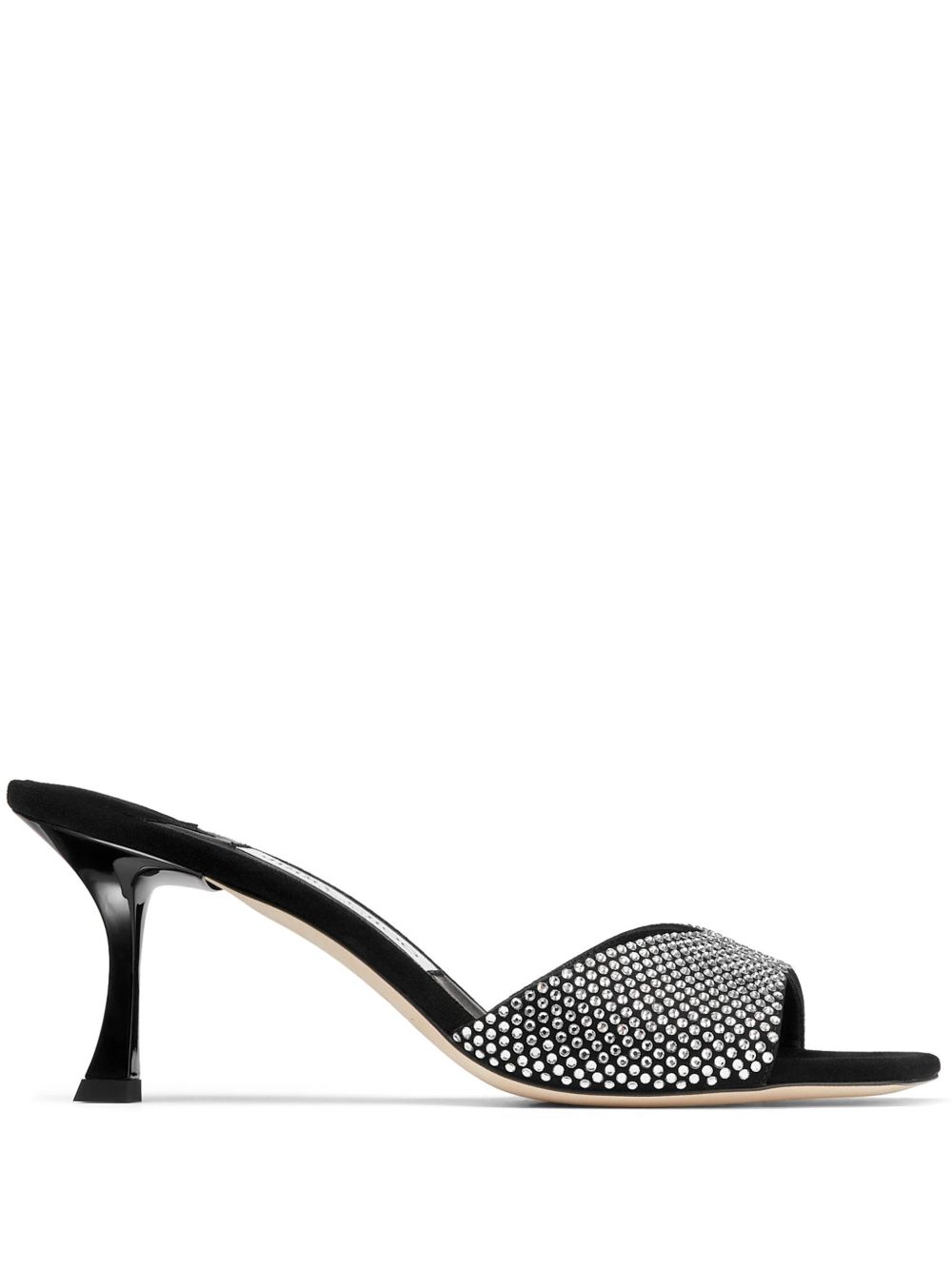 Jimmy Choo Skye 中跟穆勒鞋（7厘米） - 黑色