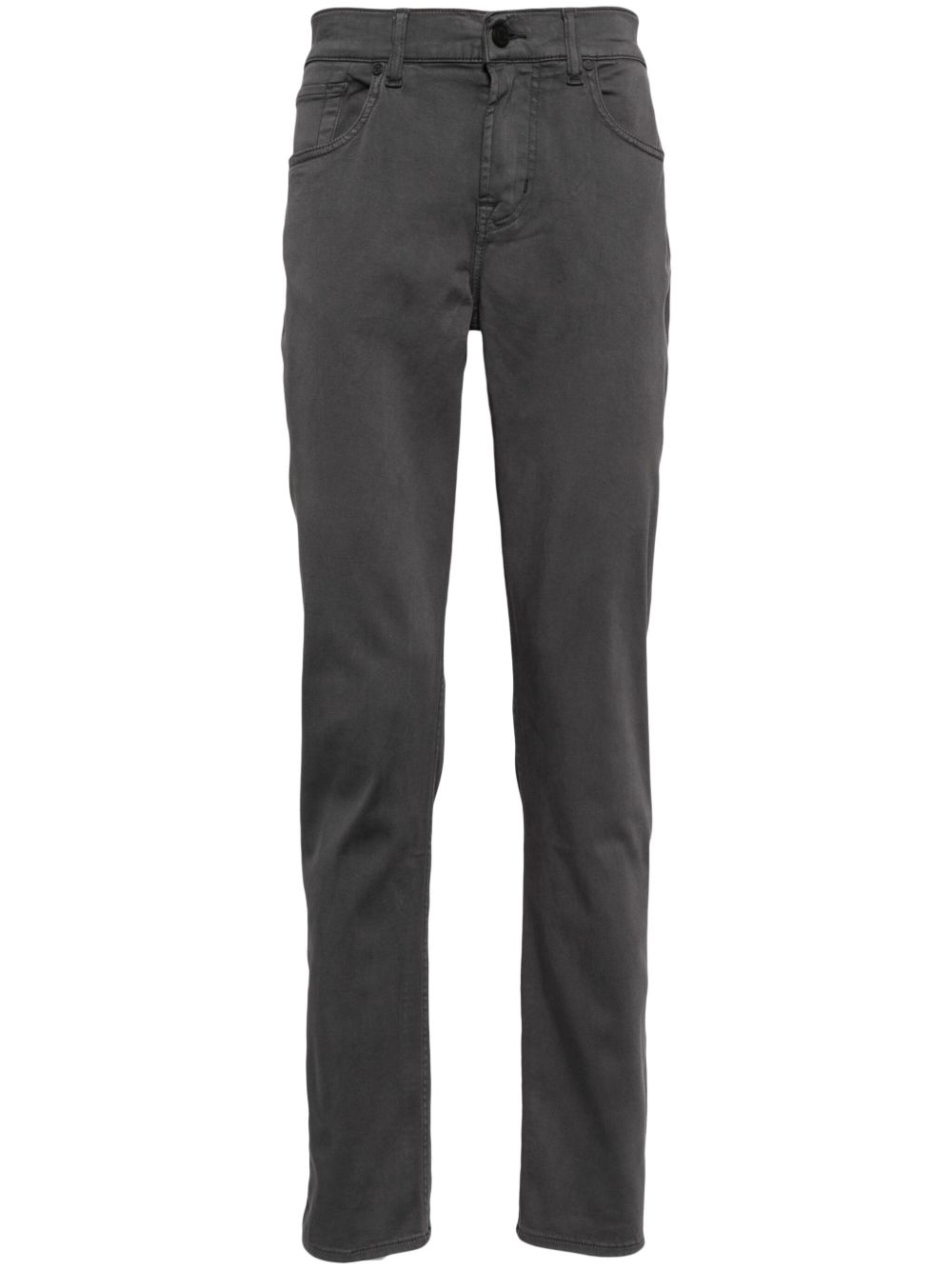 7 For All Mankind Slimmy 锥形牛仔裤 - 灰色