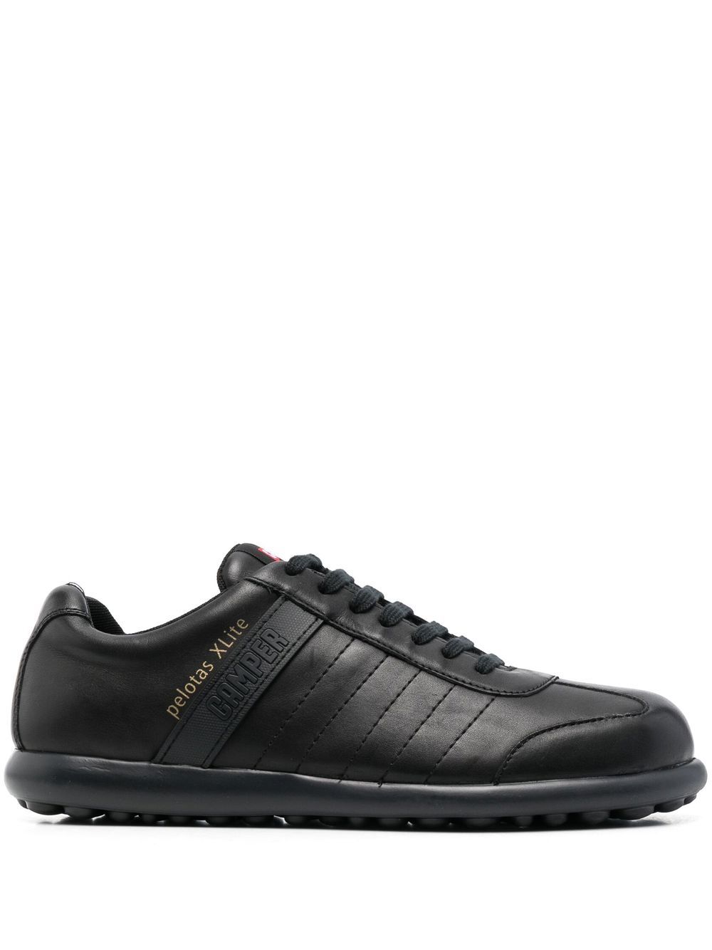 Camper Pelotas XLite 皮质运动鞋 - 黑色