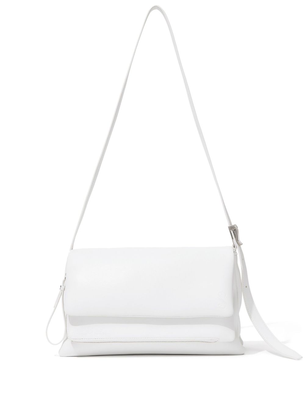 Proenza Schouler City 皮质单肩包 - 白色