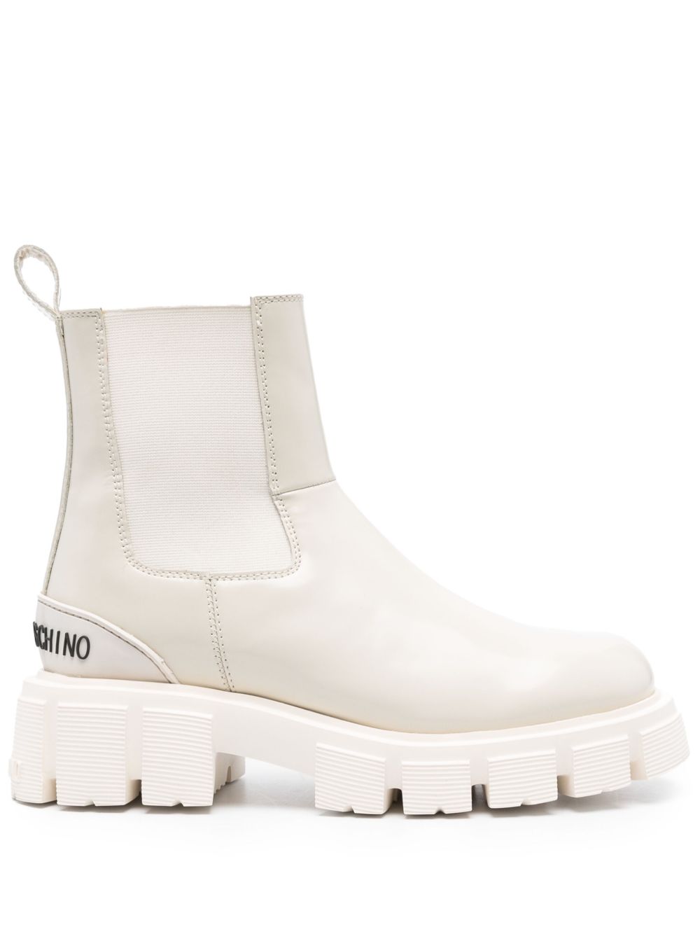 Love Moschino logo及踝靴 - 中性色