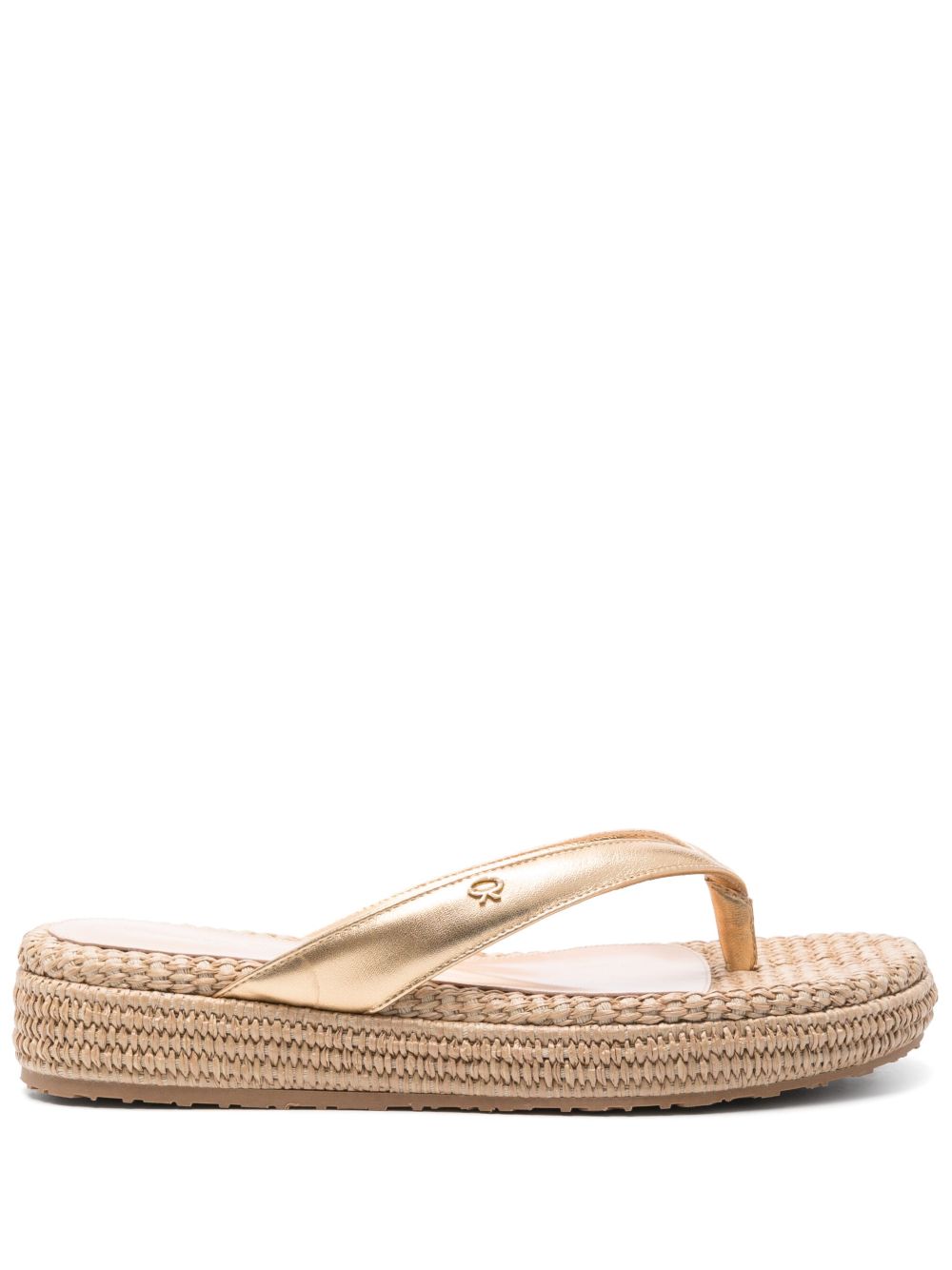 Gianvito Rossi Tahiti 人字拖 - 中性色